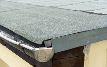 repair or replace Eaves flat roofing?